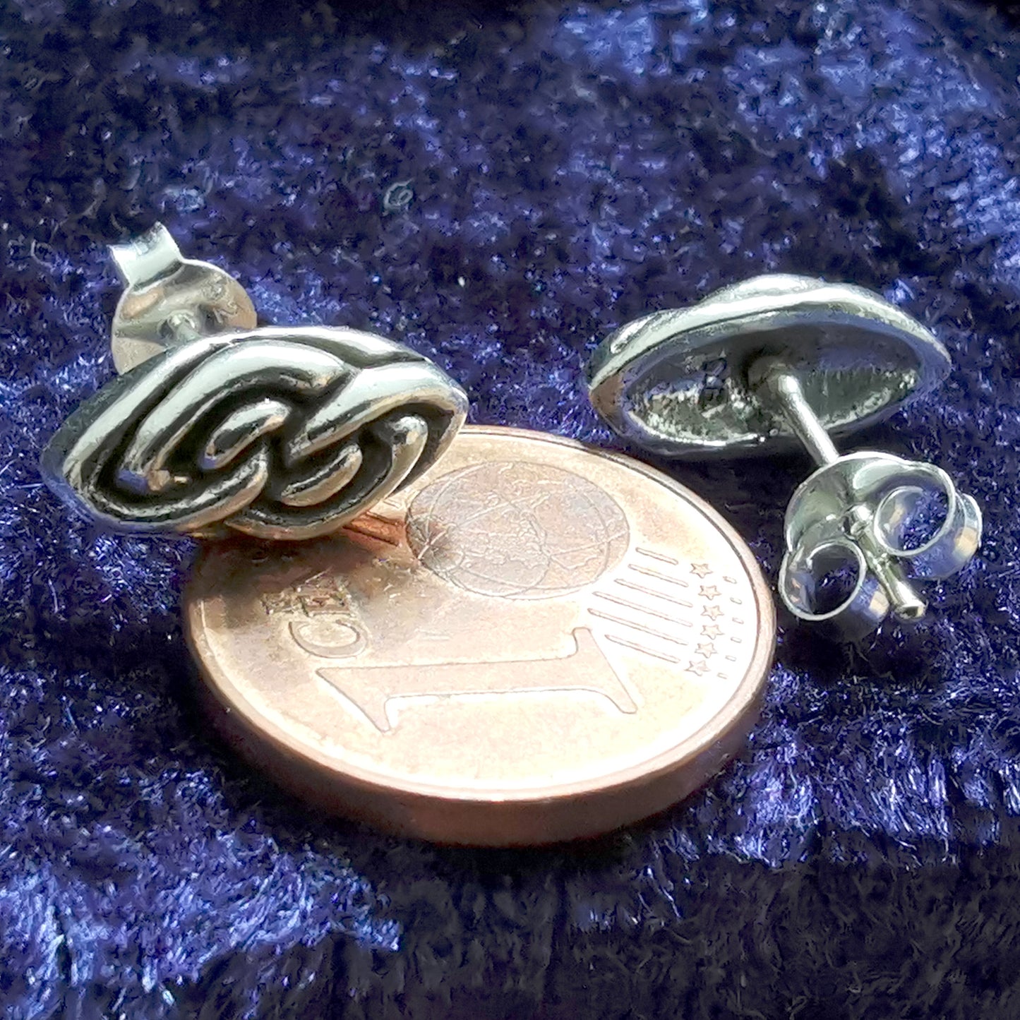 Ohrstecker aus Silber keltischer Knoten - Ohrringe