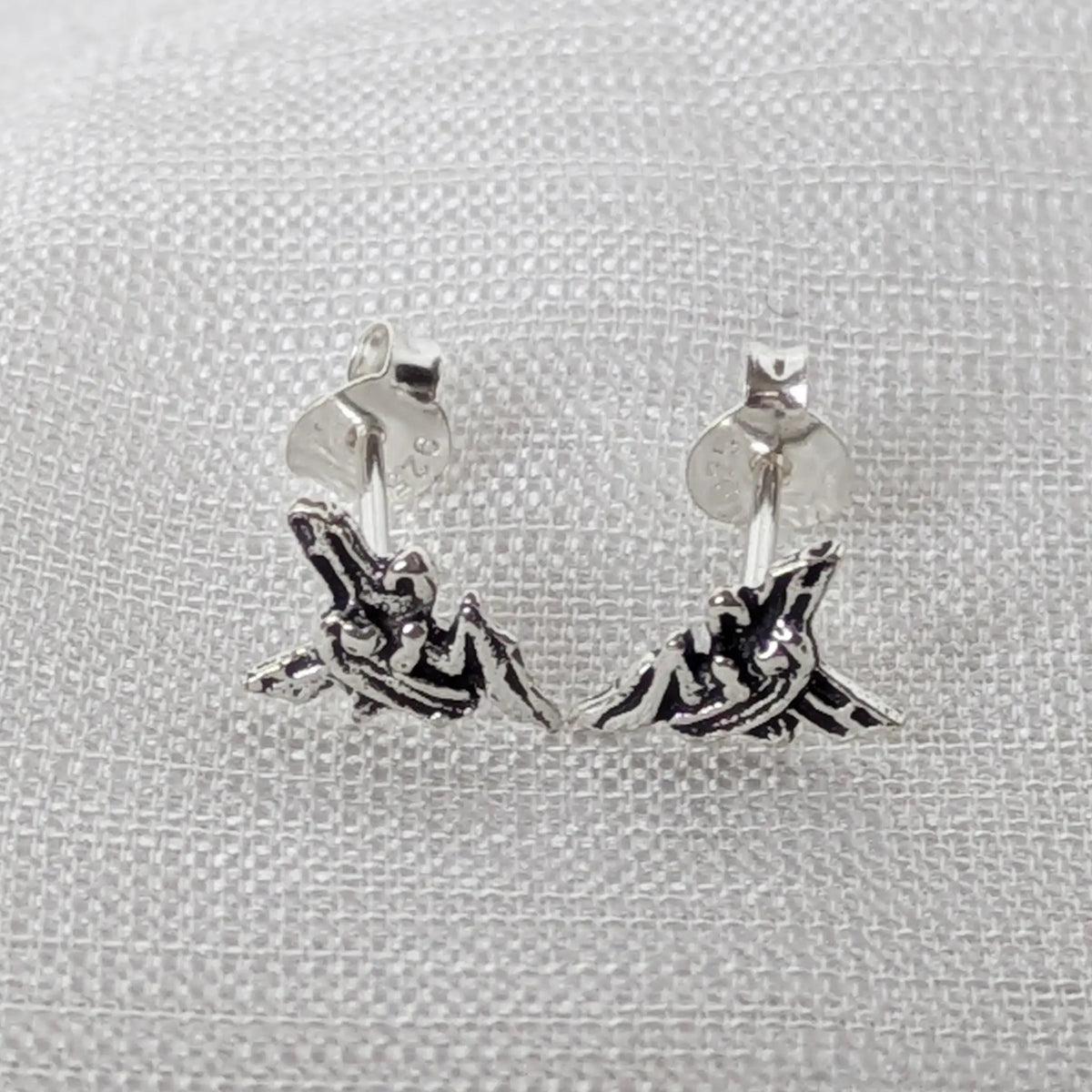 Elfen Fee Ohrstecker 925 Silber - Fantasy Ohrringe