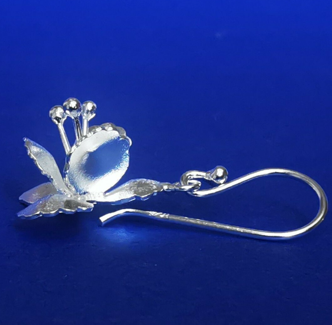 Ohrhänger aus Silber Glockenblume - Ohrringe