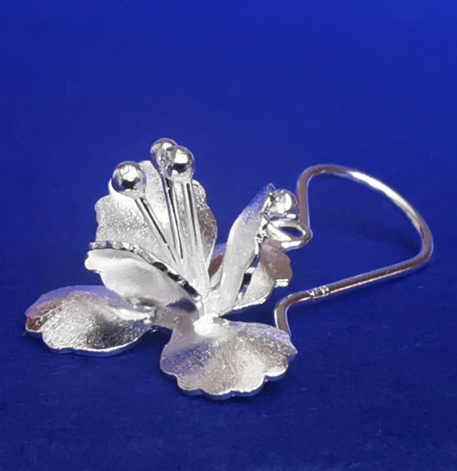 Ohrhänger aus Silber Glockenblume - Ohrringe
