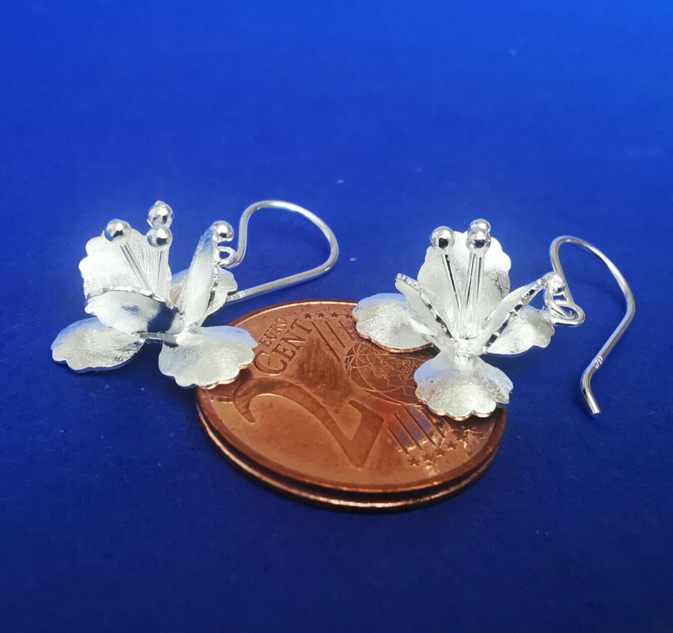 Ohrhänger aus Silber Glockenblume - Ohrringe