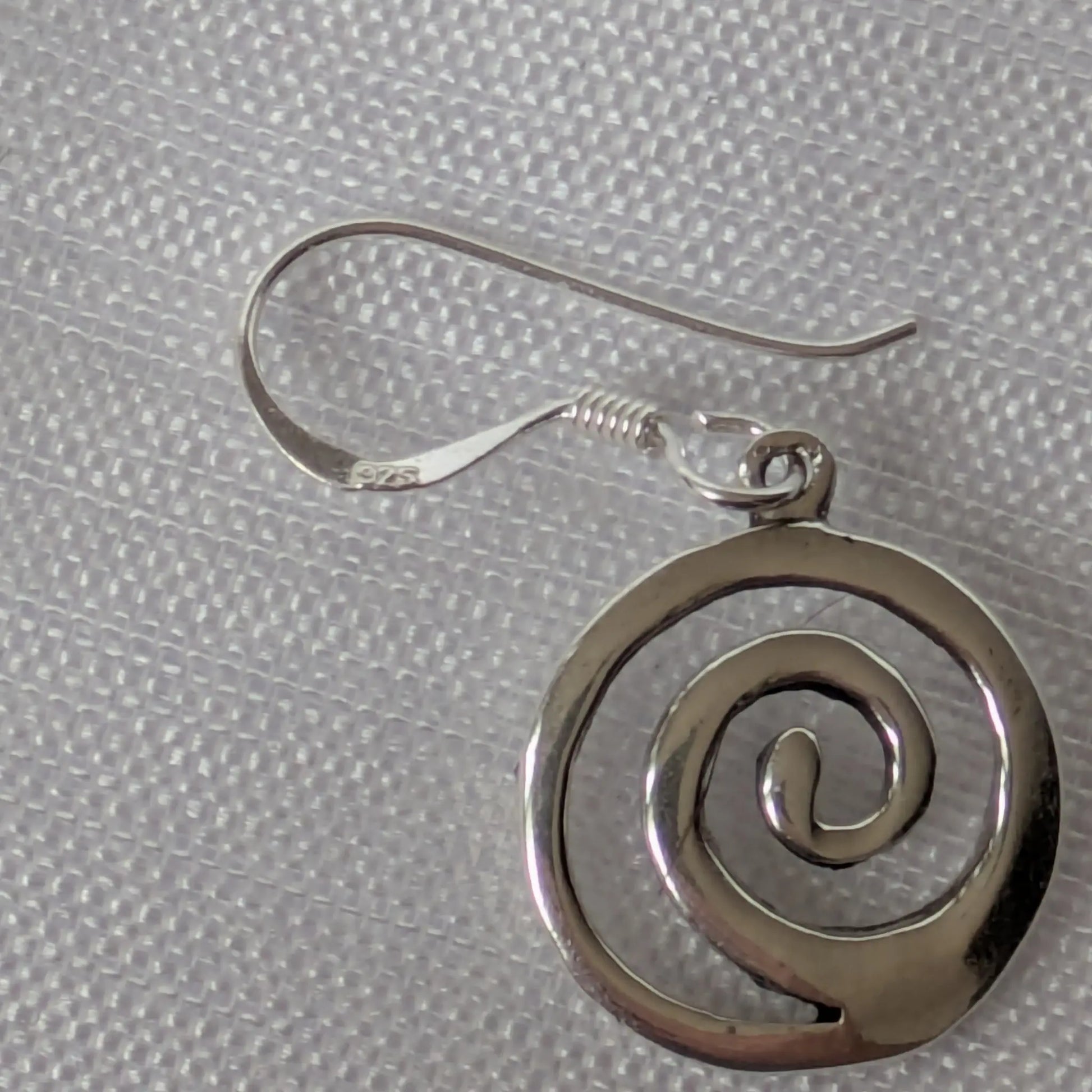 Haken mit 925 Silber Punze