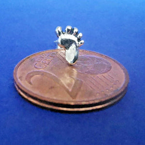 Ohrstecker aus Silber Füße – Ohrringe