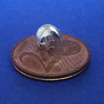 Lade das Bild in den Galerie-Viewer, Ohrstecker aus Silber Halbmond mit Stern - Ohrringe
