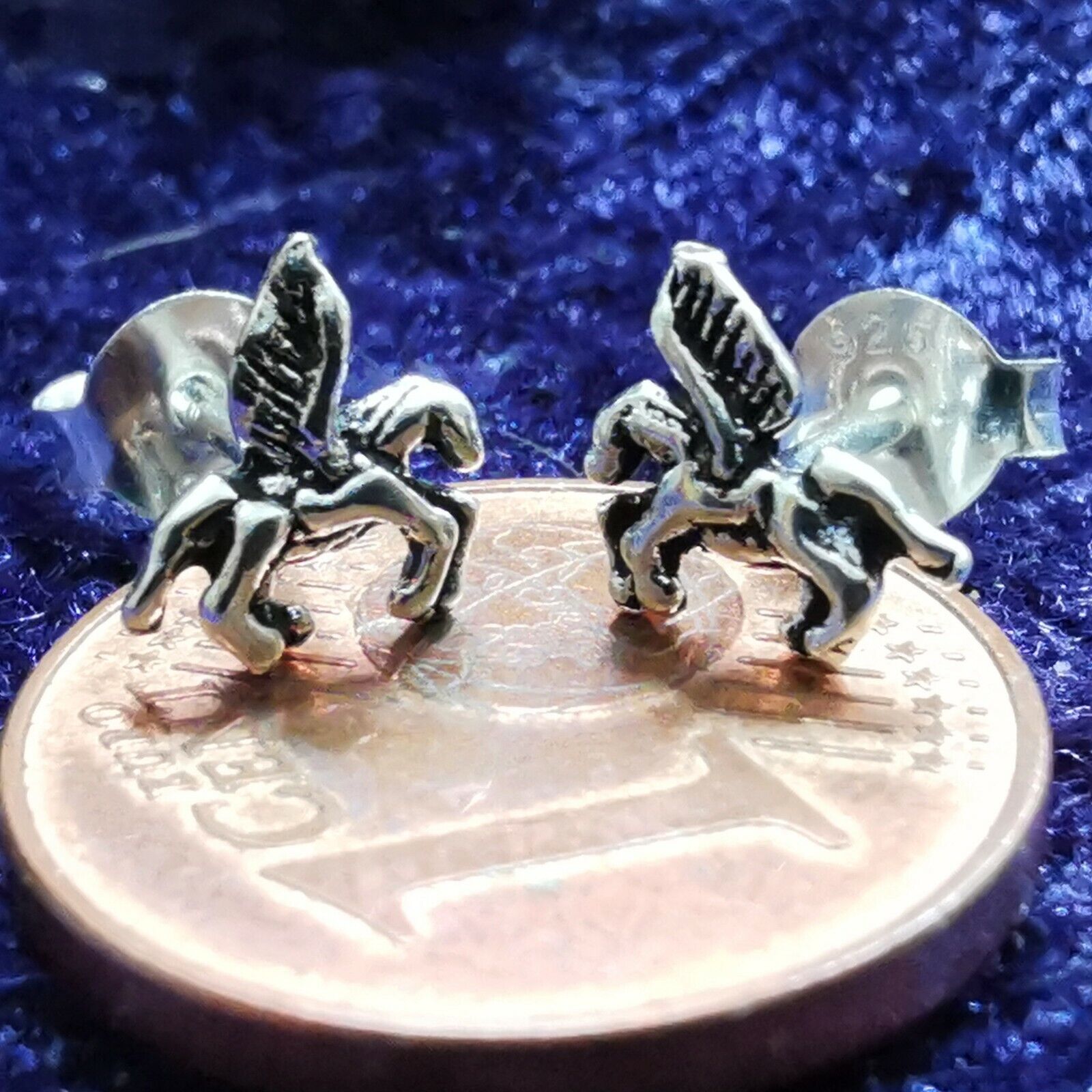 Ohrstecker aus Silber Pegasus - Ohrringe