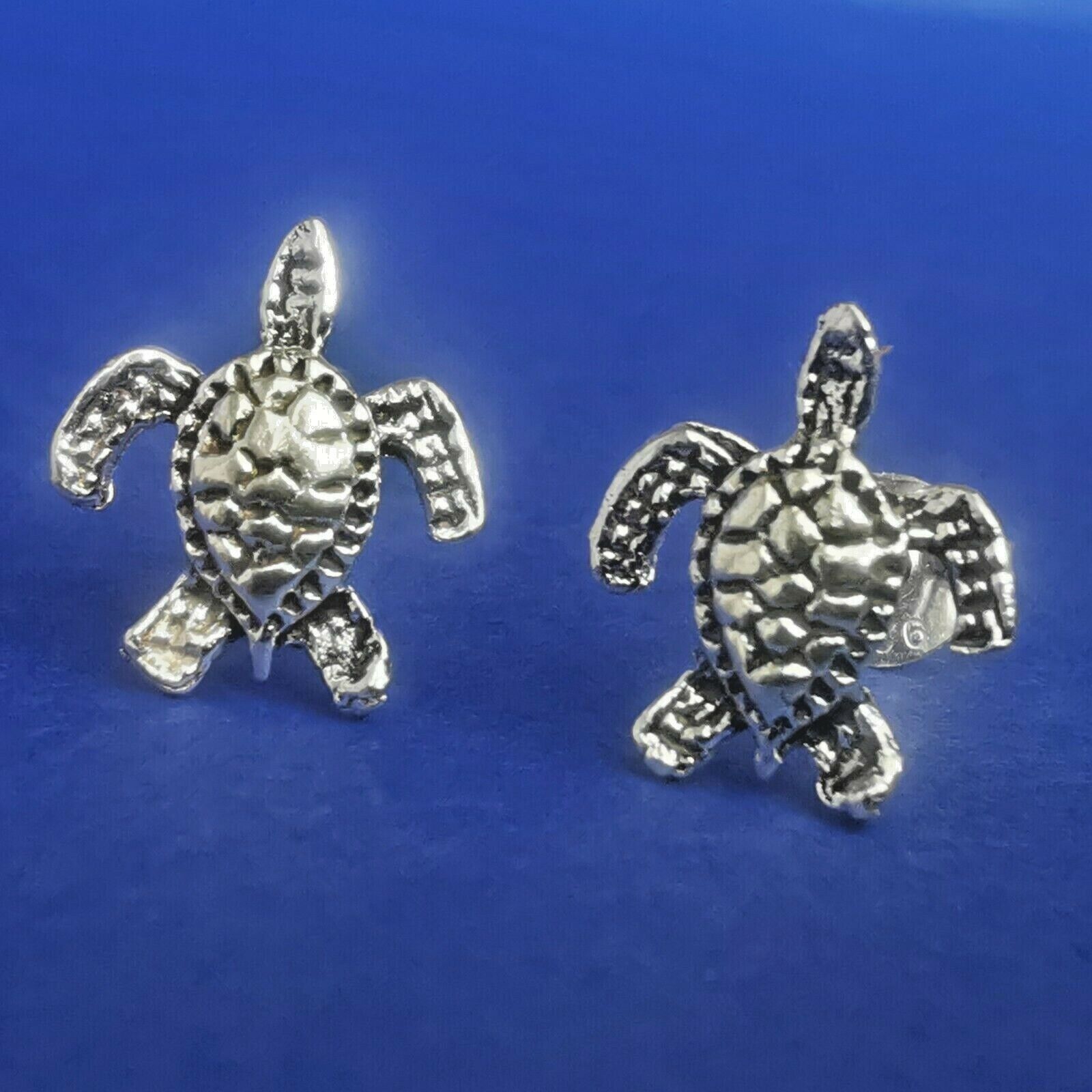 Ohrstecker aus Silber Schildkröte - Ohrringe