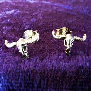 Ohrstecker aus Silber Longhorn - Ohrringe