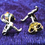 Lade das Bild in den Galerie-Viewer, Ohrstecker aus Silber Longhorn - Ohrringe
