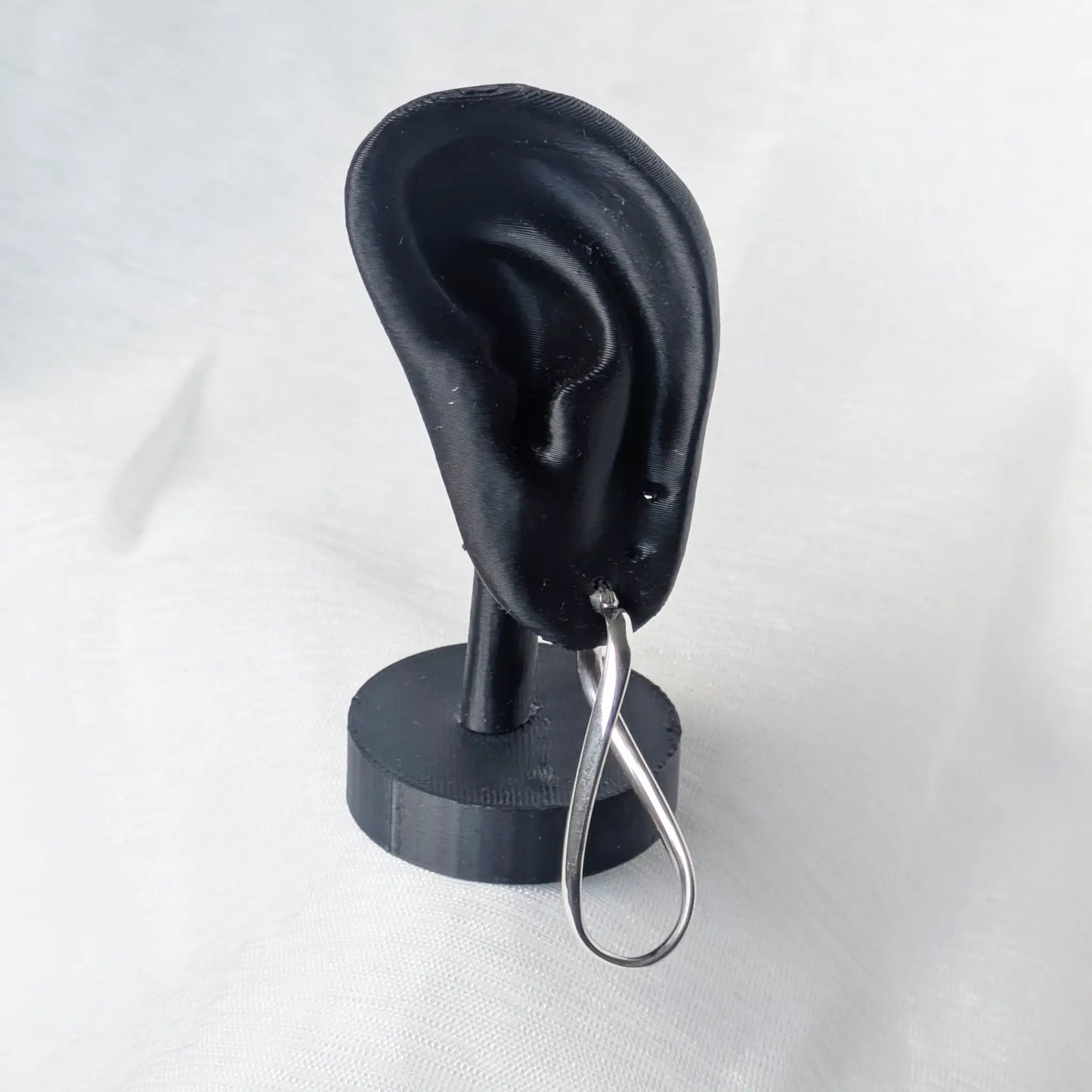 925 Sterling Silber Creolen Geschwungen – Damen Twist Ohrringe