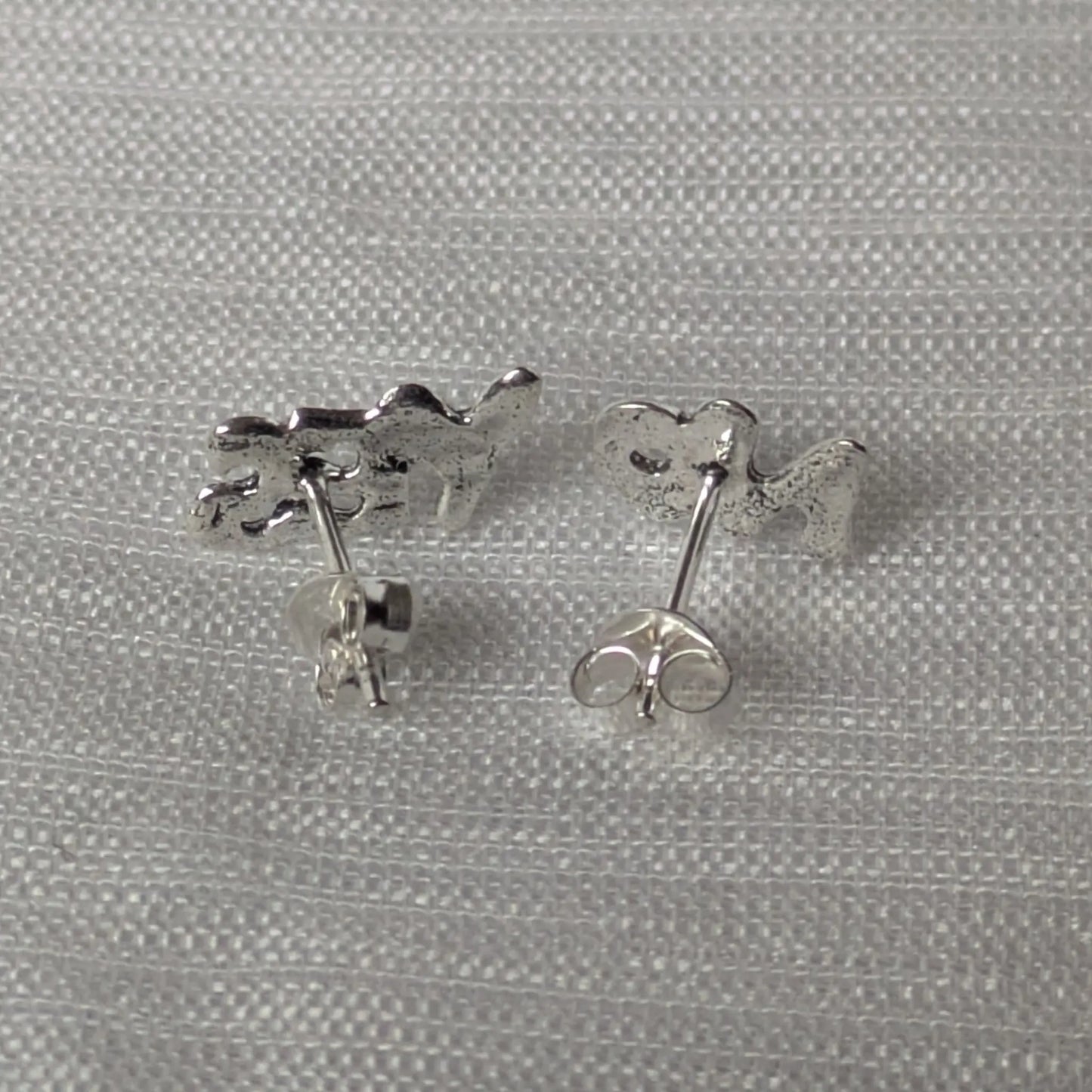 YES NO Ohrstecker 925 Silber – Statement Ohrringe im Set