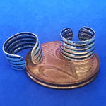 Lade das Bild in den Galerie-Viewer, Ohrklemme aus Silber Ear Cuff im Liniendesign
