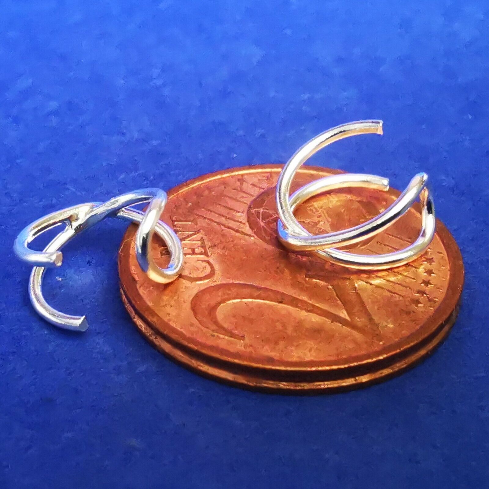Ohrklemme aus Silber Ear Cuff Minimaldesign