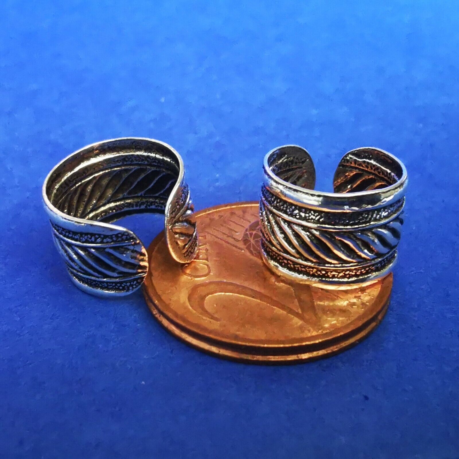Ohrklemme aus Silber Ear Cuff mit klarem Muster