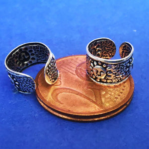 Ohrklemme aus Silber Ear Cuff mit Sonne