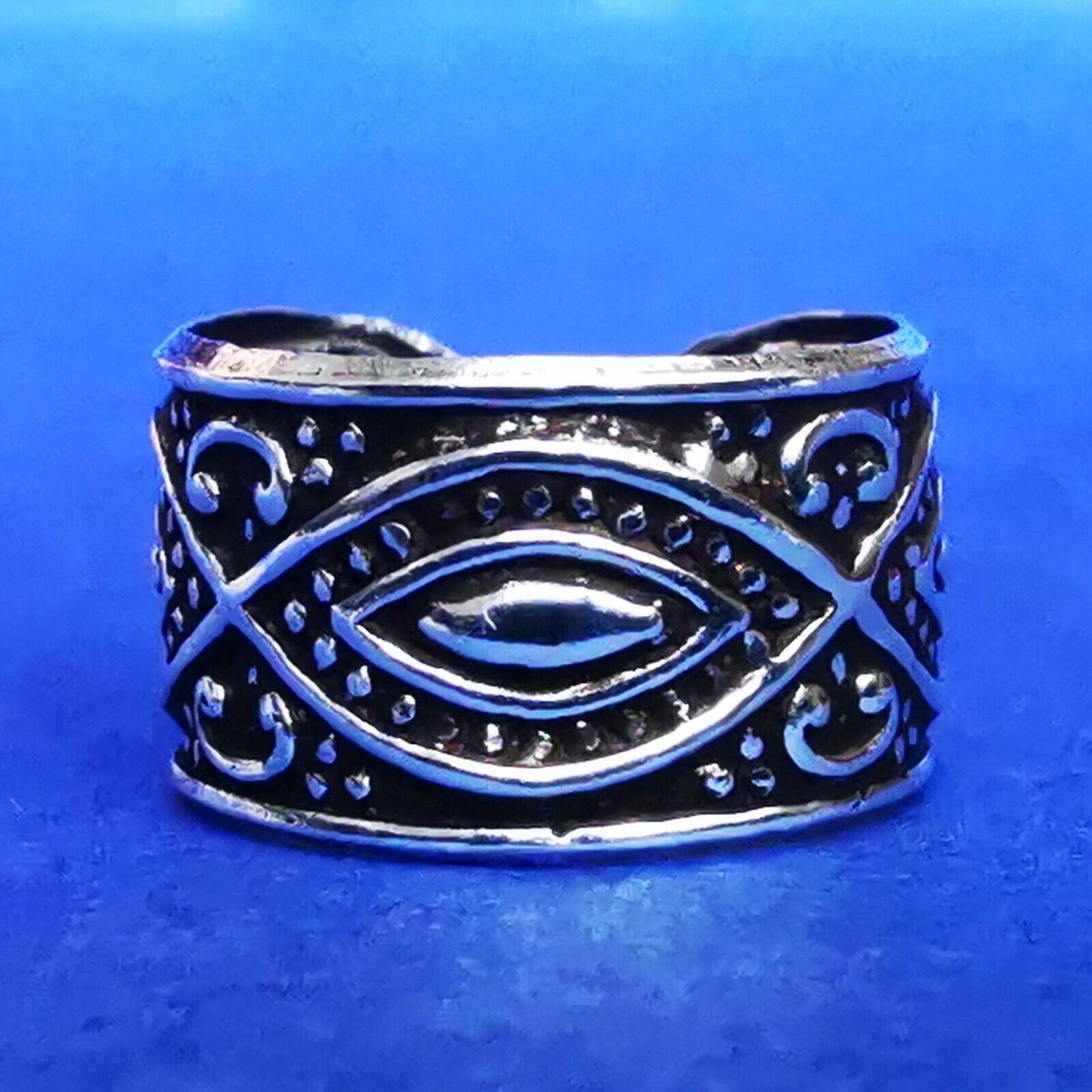 Ohrklemme aus Silber Ear Cuff mit filigranen Verzierungen