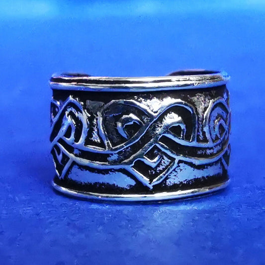 Ohrklemme aus Silber Ear Cuff mit romantischem Herz