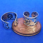 Lade das Bild in den Galerie-Viewer, Ohrklemme aus Silber Ear Cuff mit Sonne und Sternen
