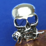 Lade das Bild in den Galerie-Viewer, Ohrstecker Totenkopf aus 925 Sterling Silber - Ohrringe
