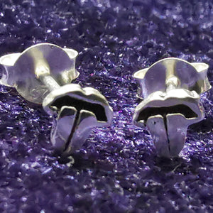 Ohrstecker rausgestrecke Zunge aus 925 Sterling Silber - Ohrringe
