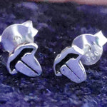 Lade das Bild in den Galerie-Viewer, Ohrstecker rausgestrecke Zunge aus 925 Sterling Silber - Ohrringe
