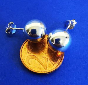 Ohrstecker in Kugelform Kugeln aus Silber