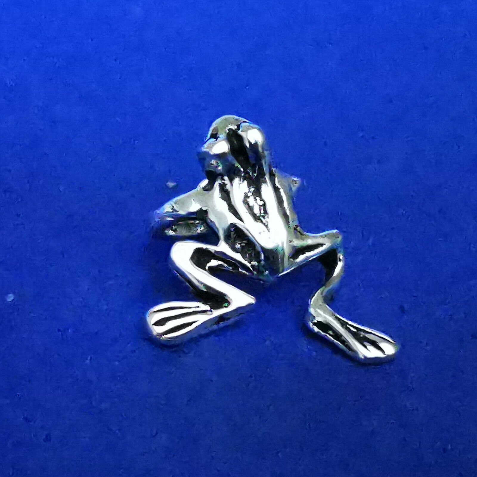 Ohrklemme aus Silber im Frosch Design - Ohhringe
