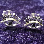 Lade das Bild in den Galerie-Viewer, Ohrstecker aus Silber Magisches Auge – Ohrringe
