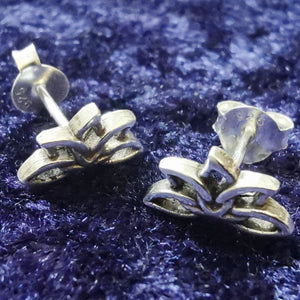 Ohrstecker Lotus Blüte Blume Flower aus 925 Silber – Ohrringe