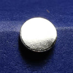 Lade das Bild in den Galerie-Viewer, Kreis Punkt Ohrstecker Flach Scheibe aus 925er Silber - Ohrringe
