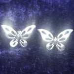 Lade das Bild in den Galerie-Viewer, Ohrstecker Schmetterling aus 925 Silber - Ohrringe
