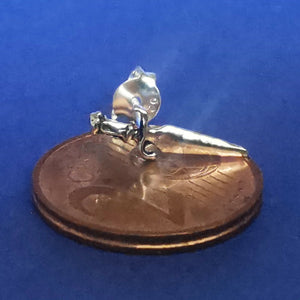 Ohrstecker aus Silber im Dolch Design