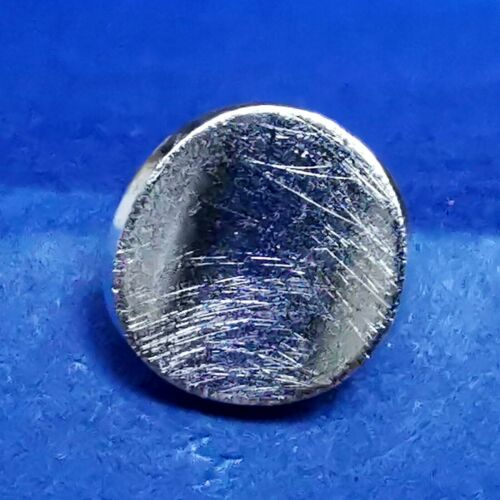 Ohrstecker aus Silber Parabol Scheibe gebürstet - Ohrringe