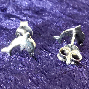 Ohrstecker Delfin 925 Silber - Ohrringe