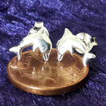 Lade das Bild in den Galerie-Viewer, Ohrstecker Delfin 925 Silber - Ohrringe
