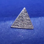Lade das Bild in den Galerie-Viewer, Ohrstecker Dreieck gebürstet aus 925 Silber – Ohrringe
