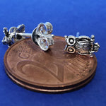 Lade das Bild in den Galerie-Viewer, Ohrstecker Eule 925 Silber - Ohrringe
