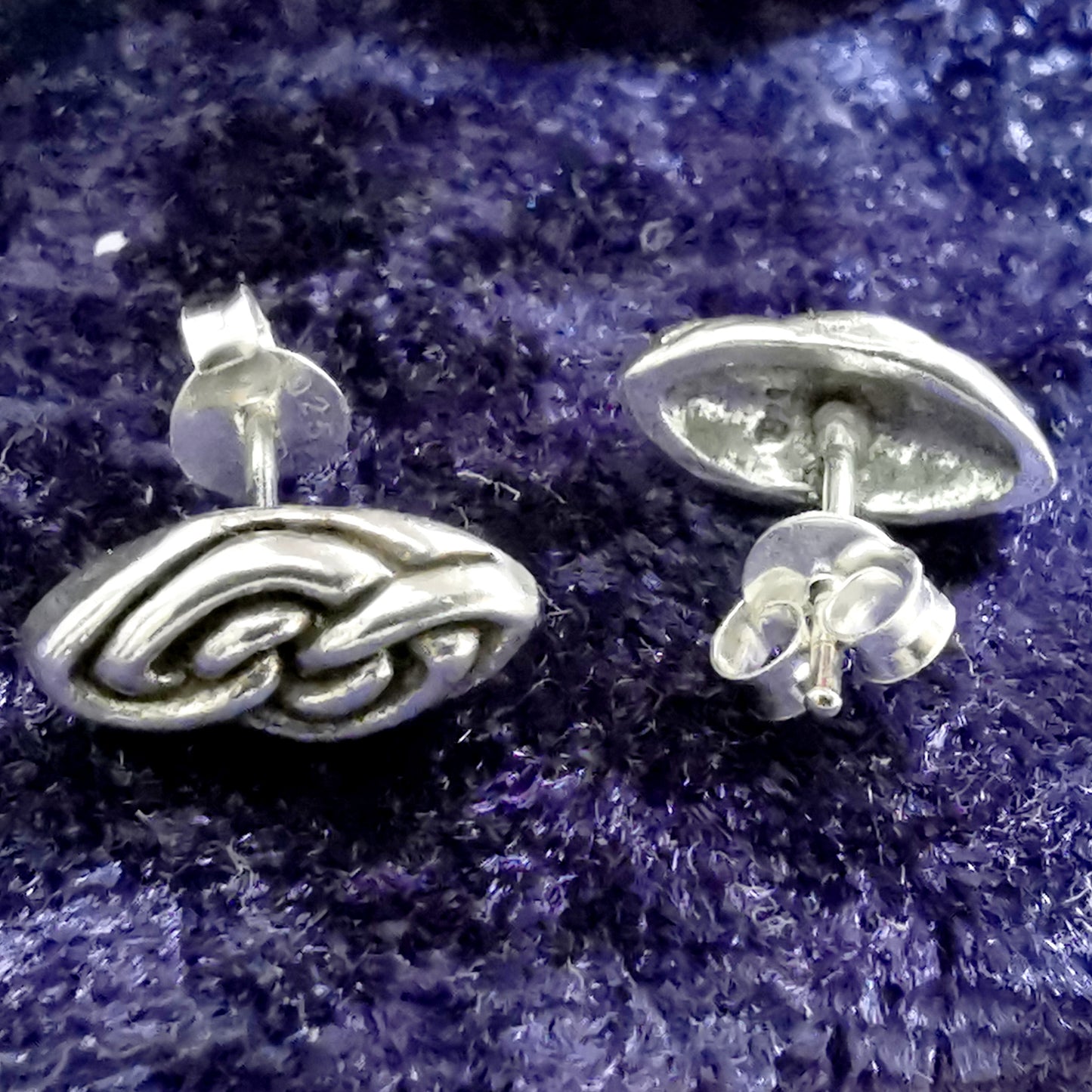 Ohrstecker aus Silber keltischer Knoten - Ohrringe