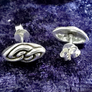 Ohrstecker aus Silber keltischer Knoten - Ohrringe