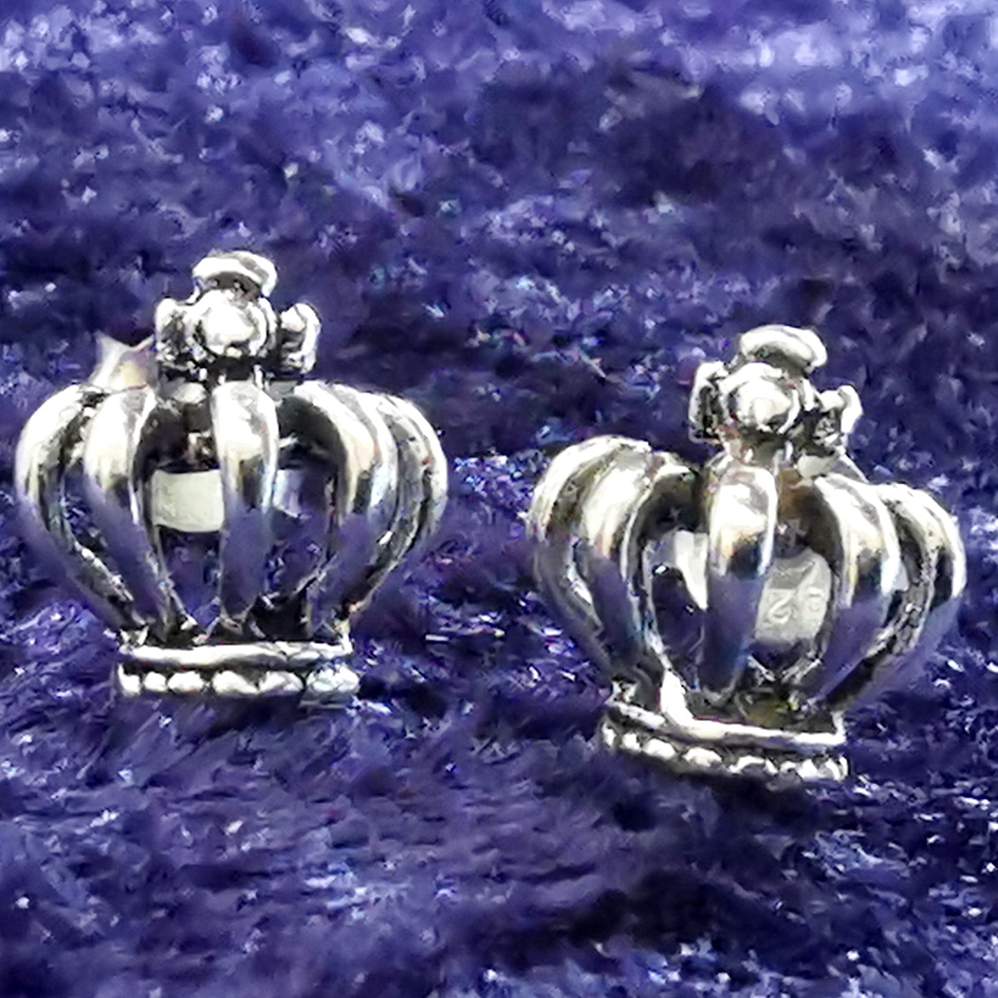 Ohrstecker aus Silber Krone – Ohrringe