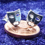 Lade das Bild in den Galerie-Viewer, Ohrstecker aus 925er Silber Maske – Ohrringe
