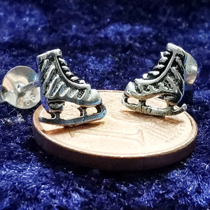 Ohrstecker aus Silber Schlittschuh – Ohrringe
