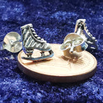 Lade das Bild in den Galerie-Viewer, Ohrstecker aus Silber Schlittschuh – Ohrringe
