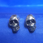 Lade das Bild in den Galerie-Viewer, Ohrstecker Totenkopf aus 925 Silber – Ohrringe
