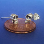 Lade das Bild in den Galerie-Viewer, Ohrstecker Totenkopf aus 925 Silber – Ohrringe
