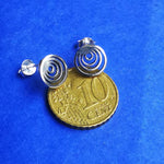 Lade das Bild in den Galerie-Viewer, Spirale Ohrstecker aus Silber - Ohrringe

