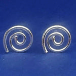 Lade das Bild in den Galerie-Viewer, Ohrstecker im Spirale Design aus Silber - Ohrringe
