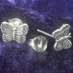 Lade das Bild in den Galerie-Viewer, Ohrstecker Schmetterling aus 925 Silber - Ohrringe
