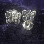 Lade das Bild in den Galerie-Viewer, Ohrstecker Schmetterling aus 925 Silber - Ohrringe
